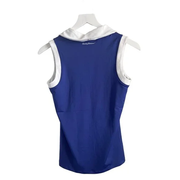 Tommy Bahama Golf UPF 50 Moisture Wicking Sleeveless Polo - Picture 3 of 3